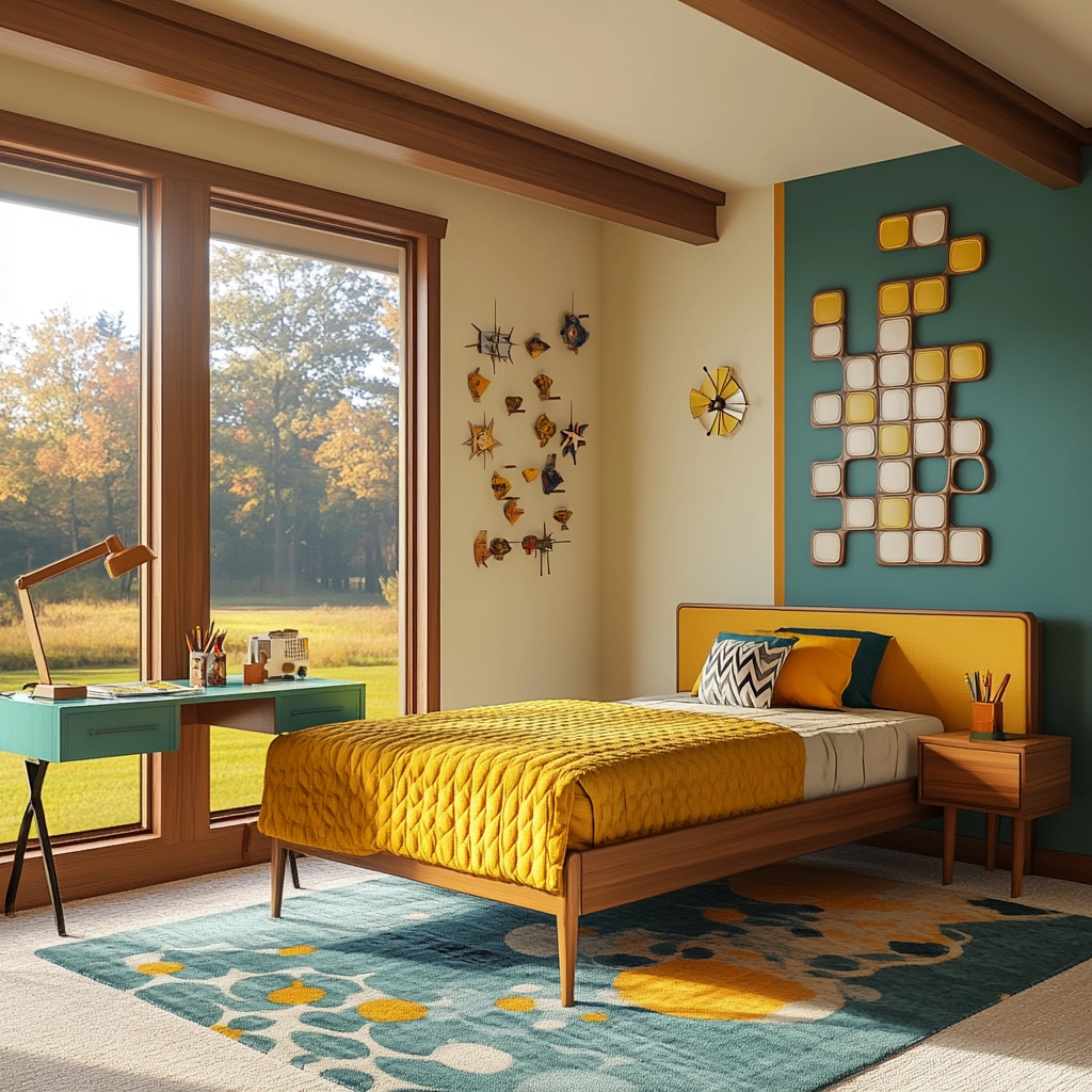 farmhouse boys bedroom 55