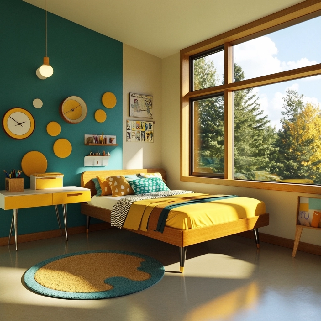 farmhouse boys bedroom 56