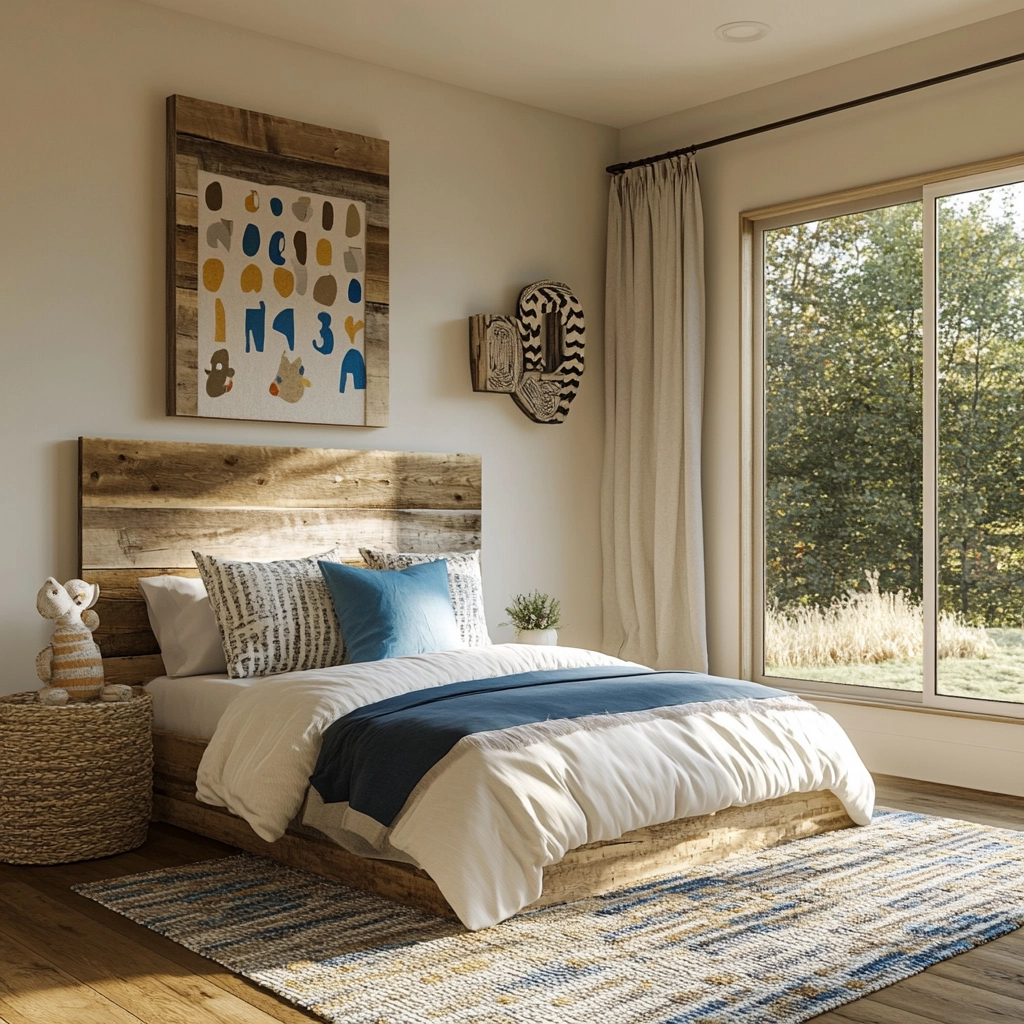 farmhouse boys bedroom 9