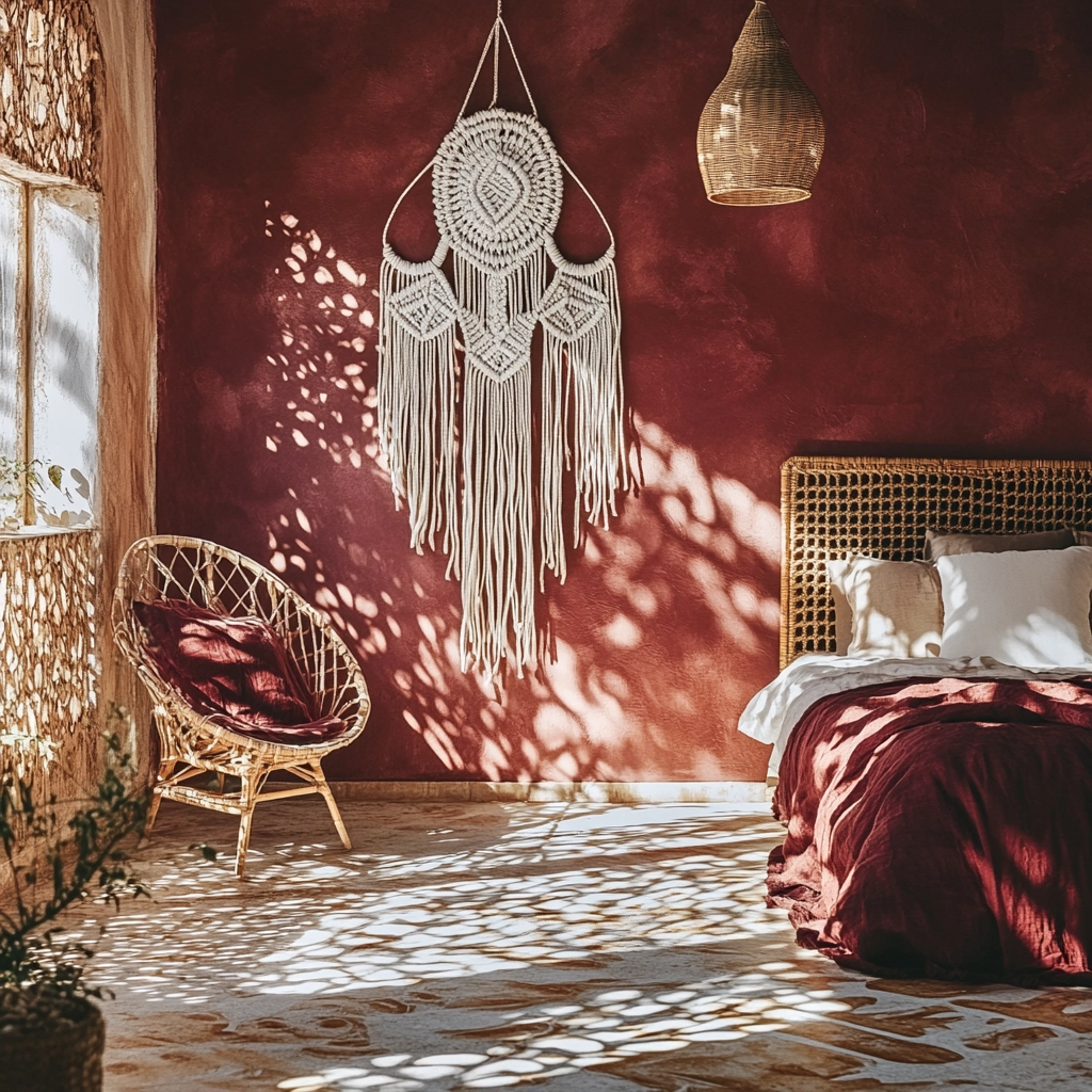 farmhouse chic bedroom 16