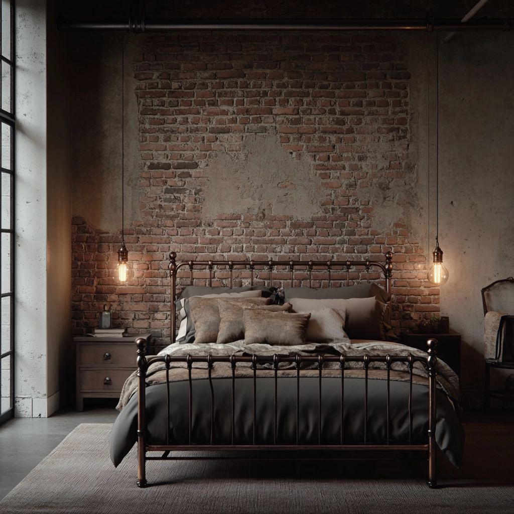 farmhouse chic bedroom 19