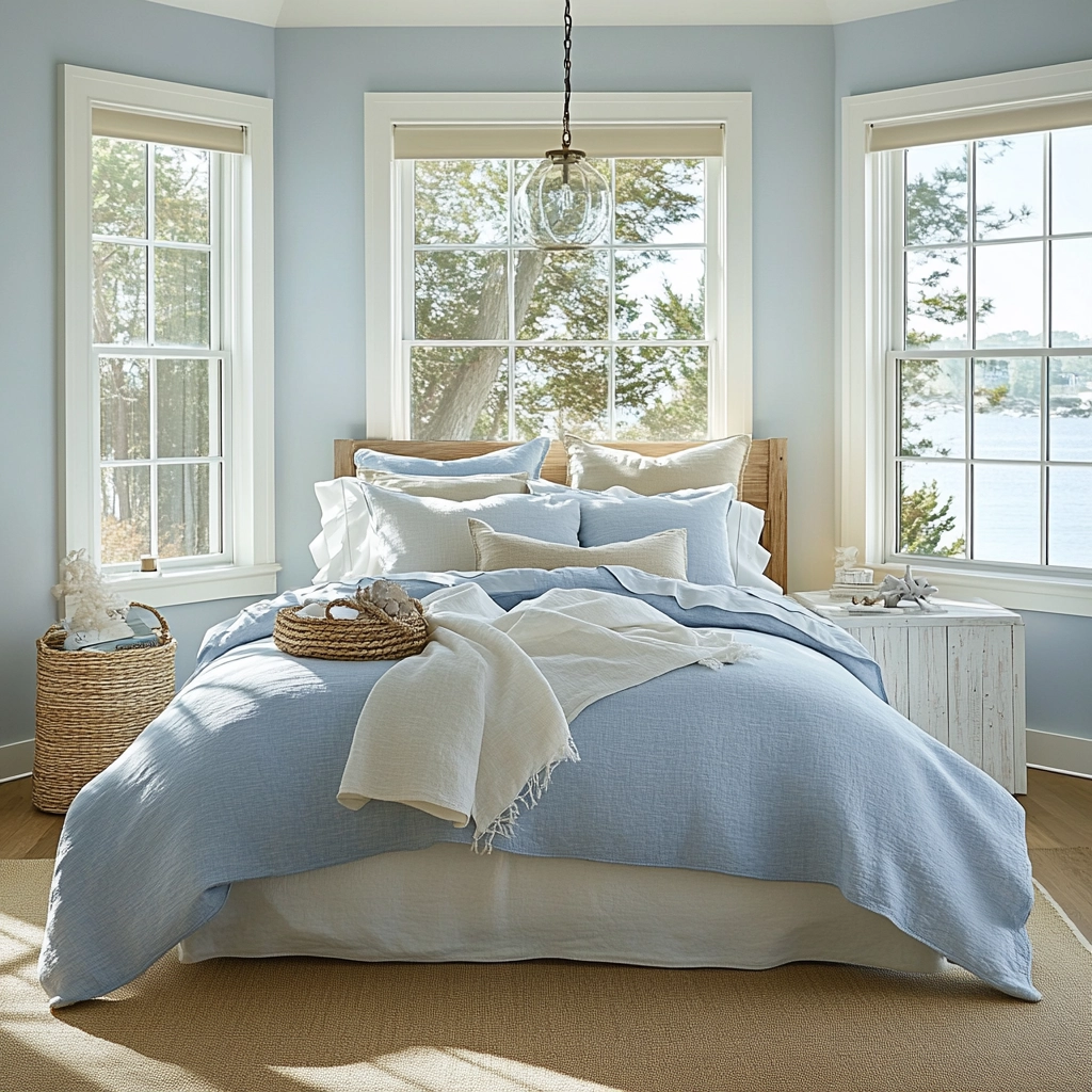 farmhouse chic bedroom 25