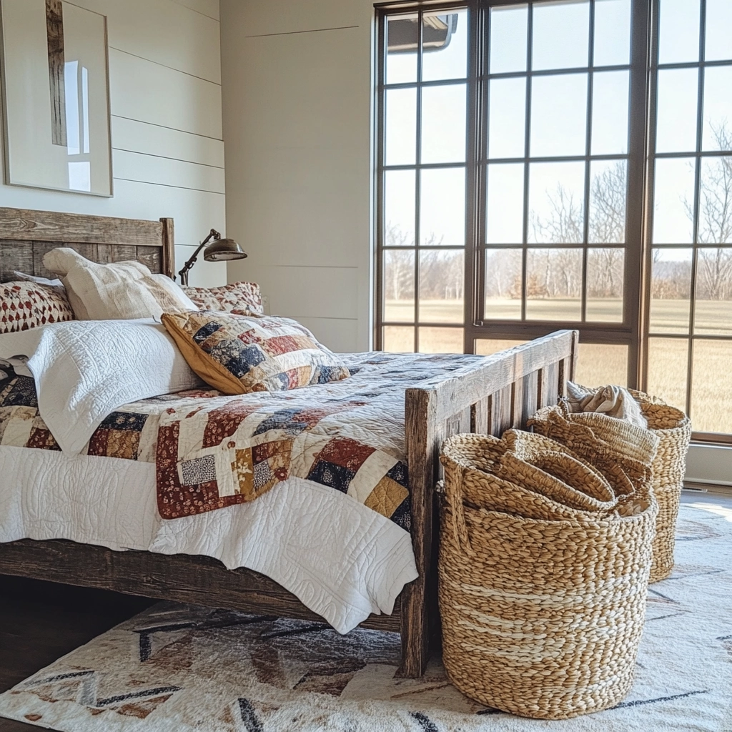 farmhouse chic bedroom 3