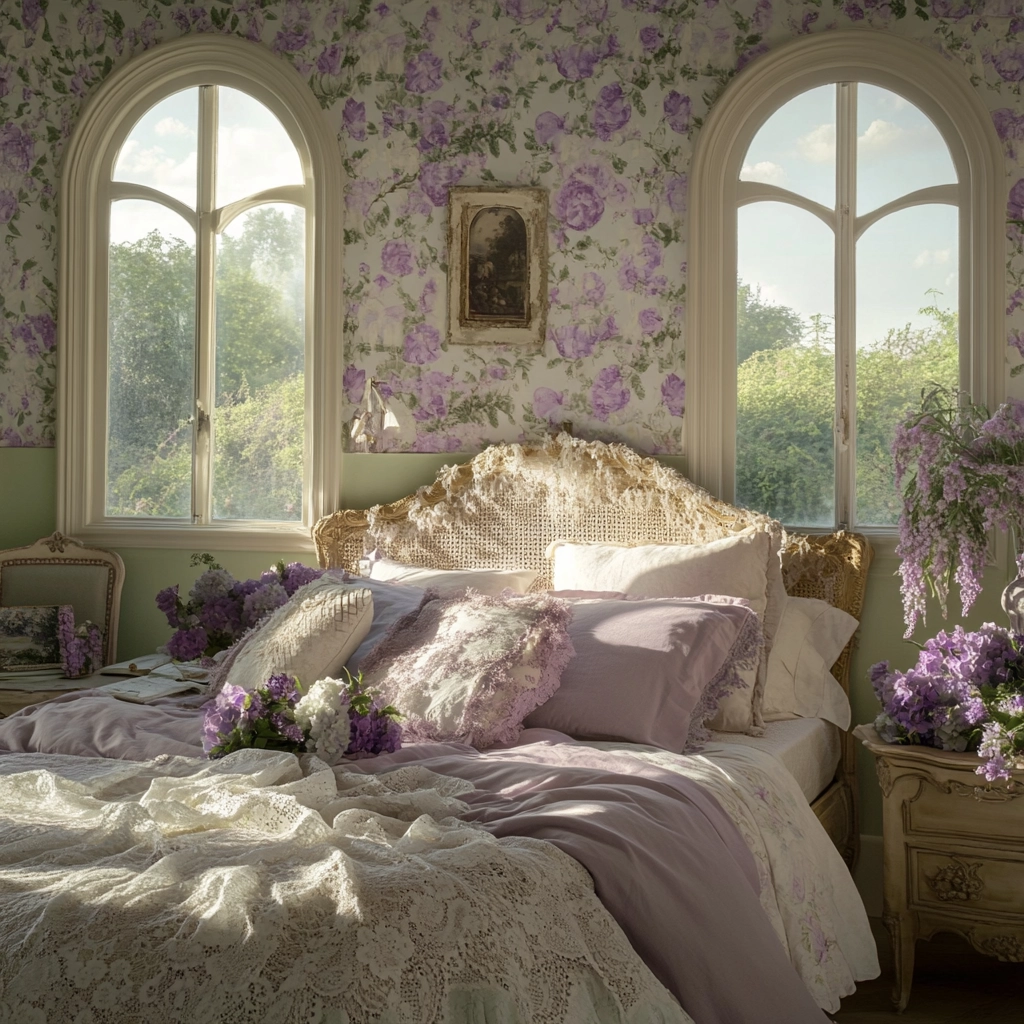 farmhouse chic bedroom 38