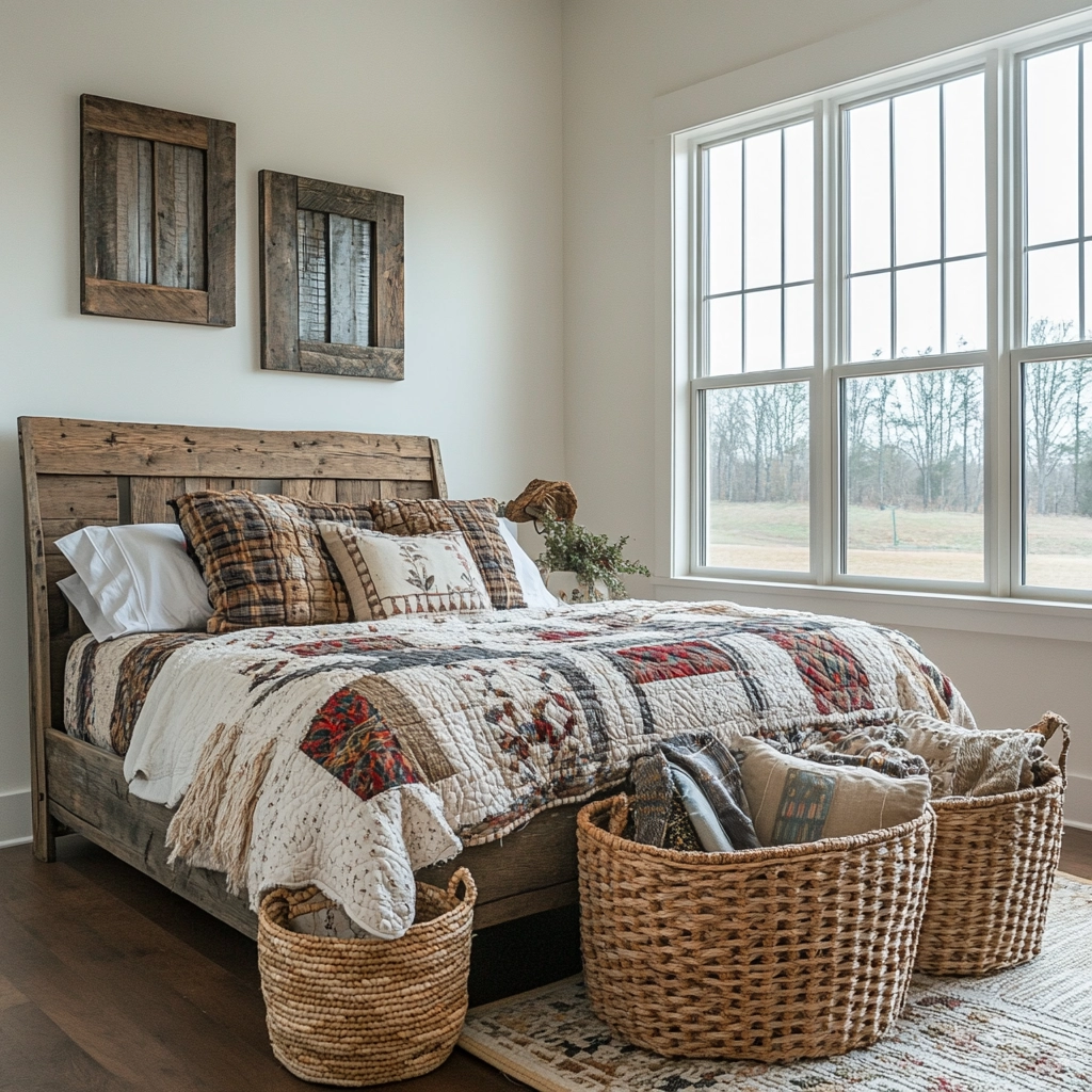 farmhouse chic bedroom 4