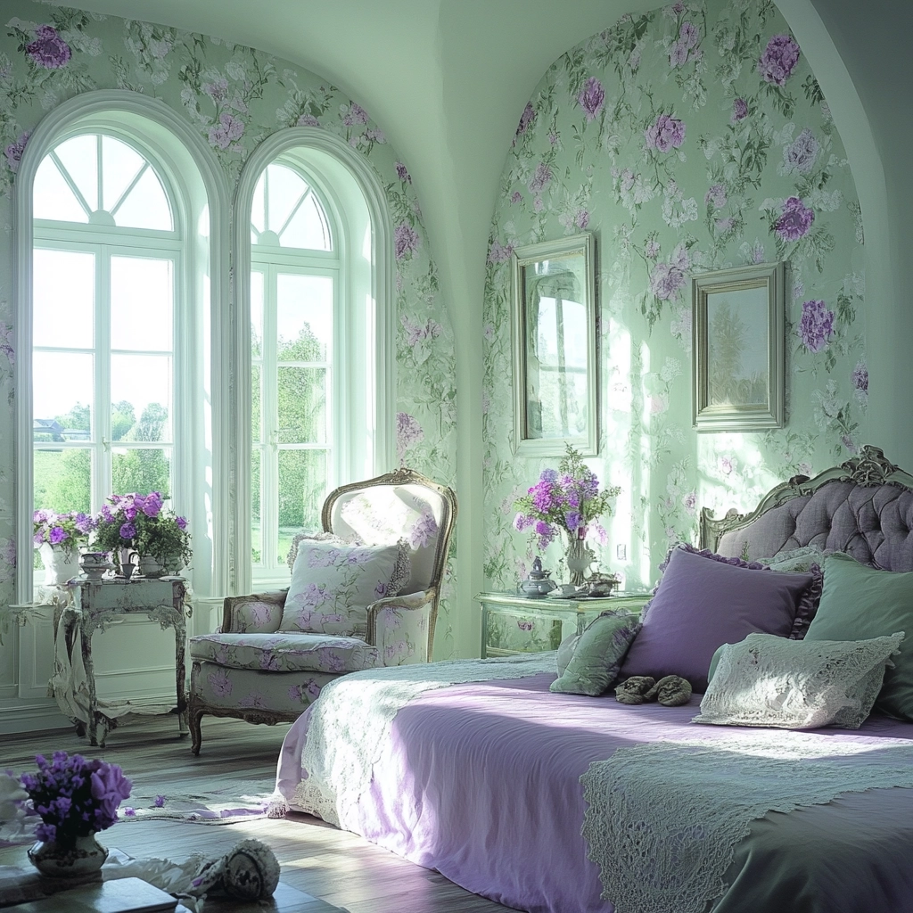 farmhouse chic bedroom 40