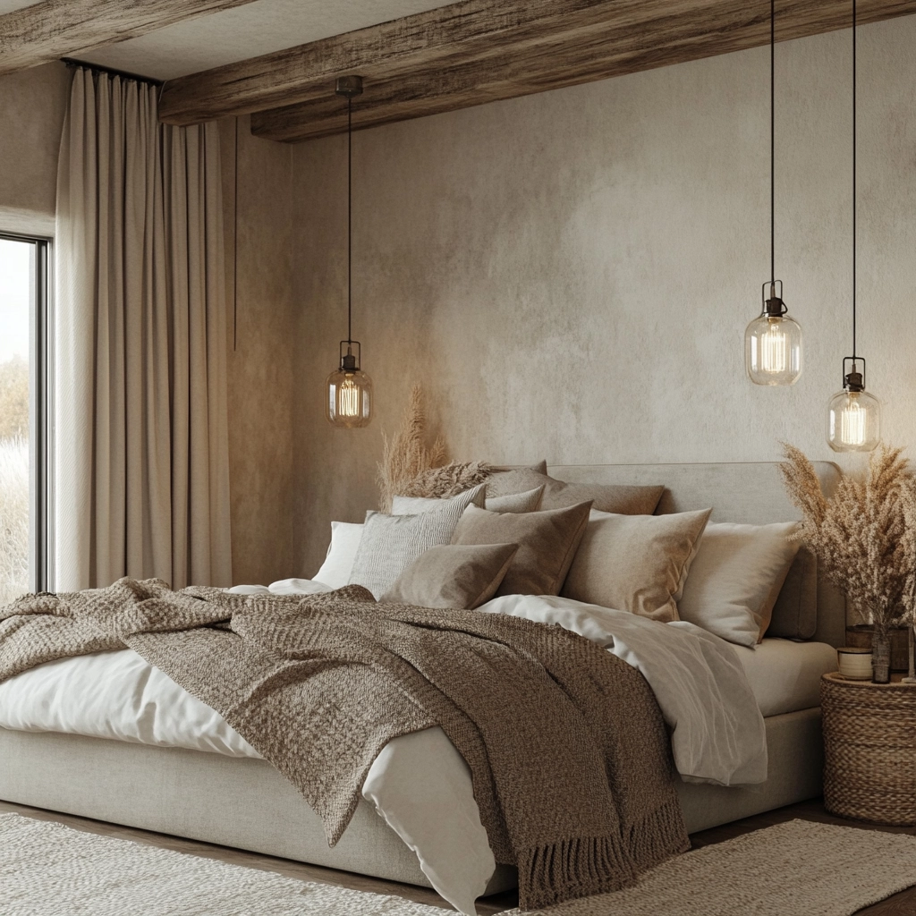 farmhouse chic bedroom 41