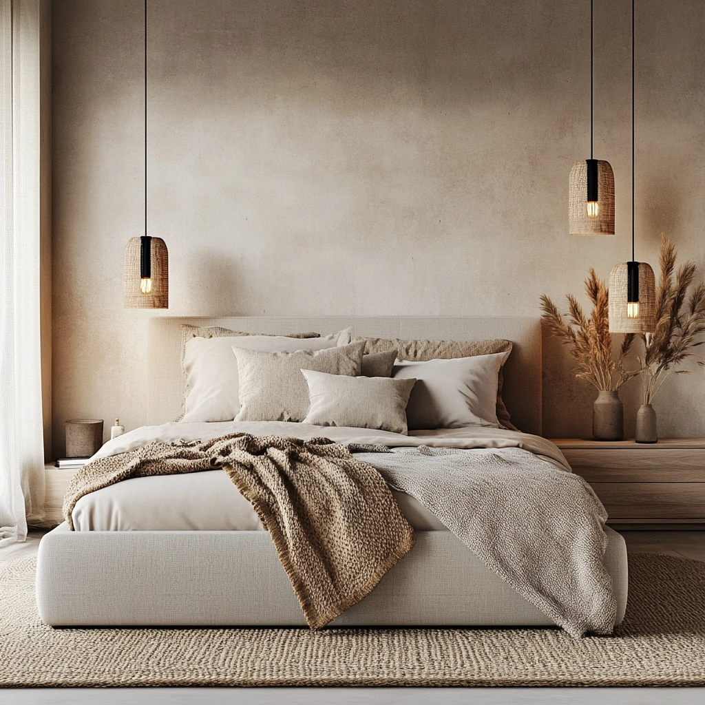 farmhouse chic bedroom 44