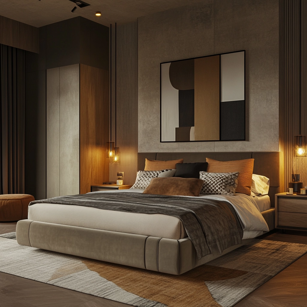farmhouse chic bedroom 47