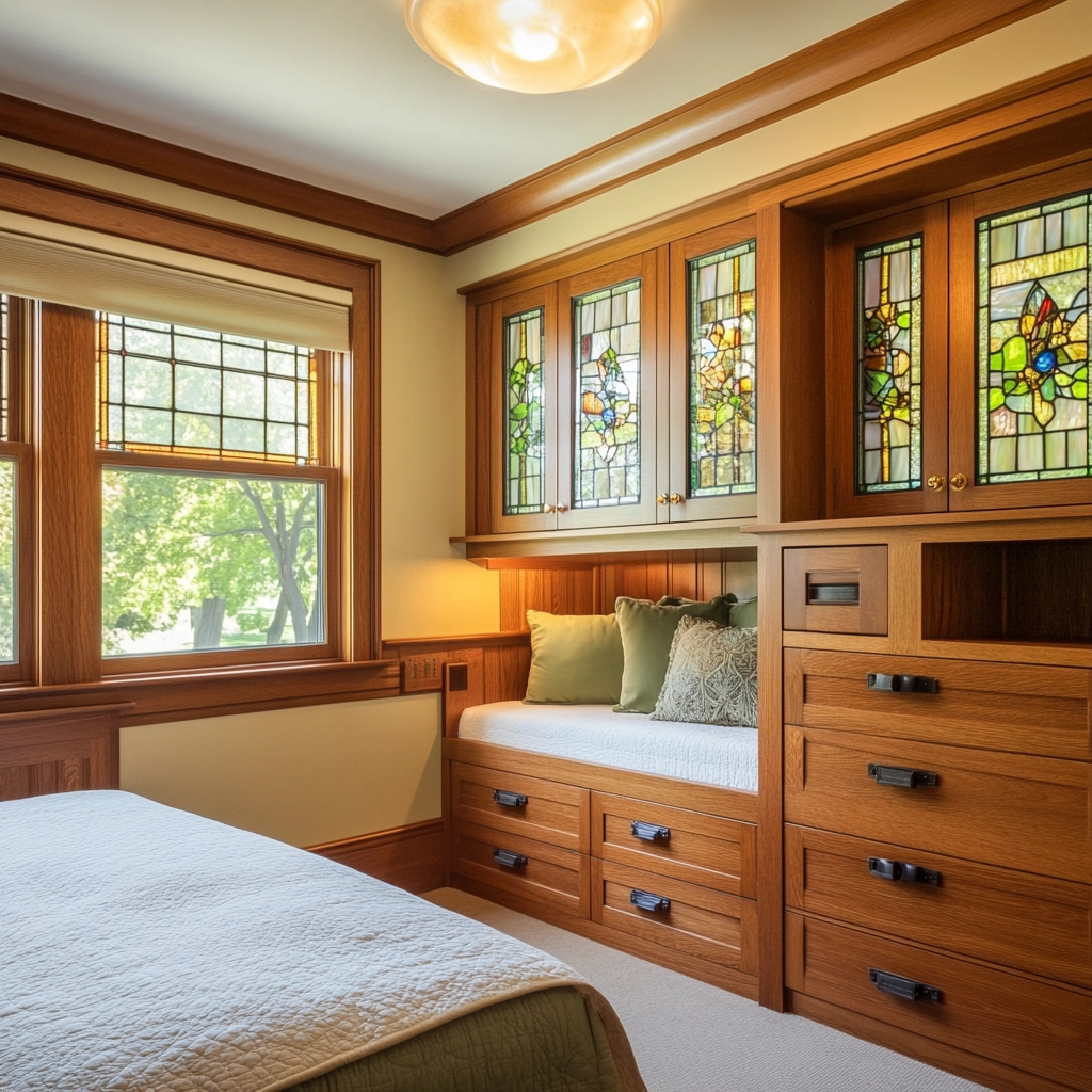 farmhouse chic bedroom 53