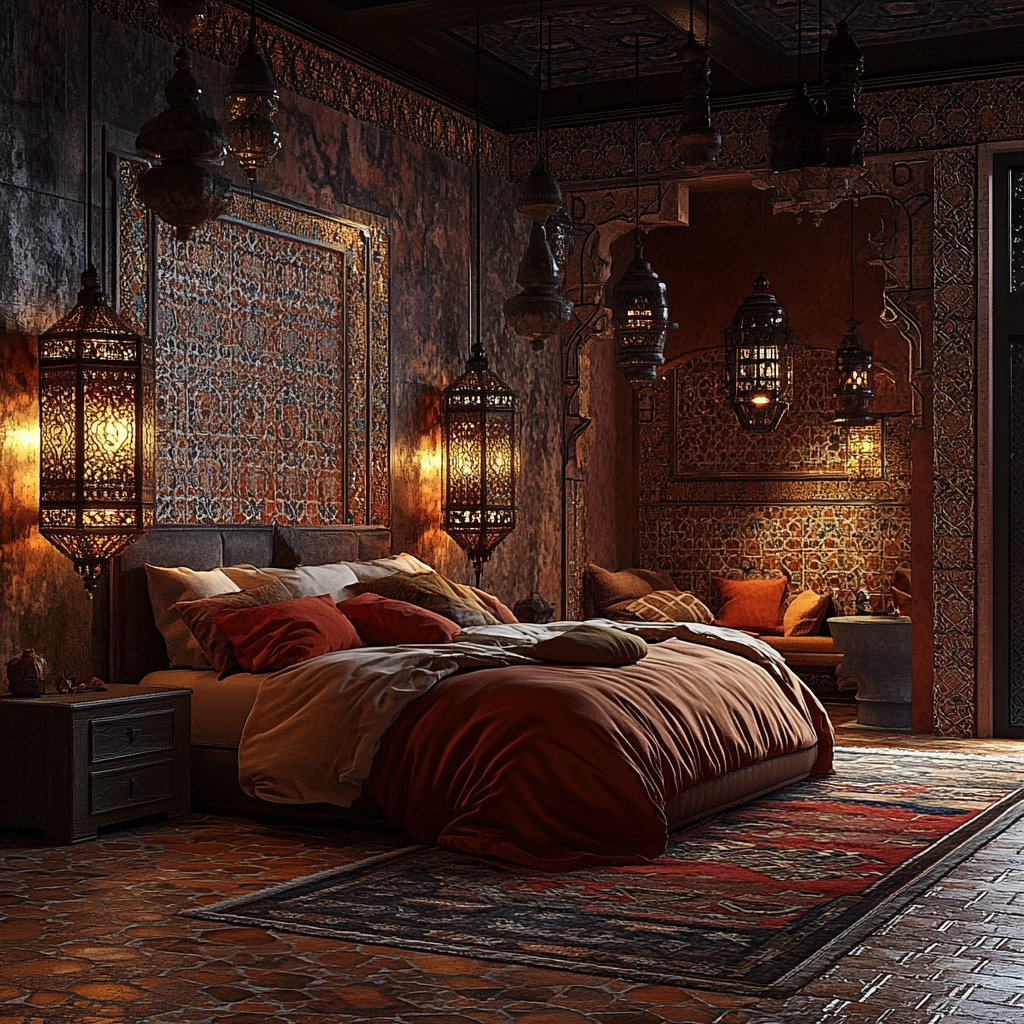 farmhouse chic bedroom 64