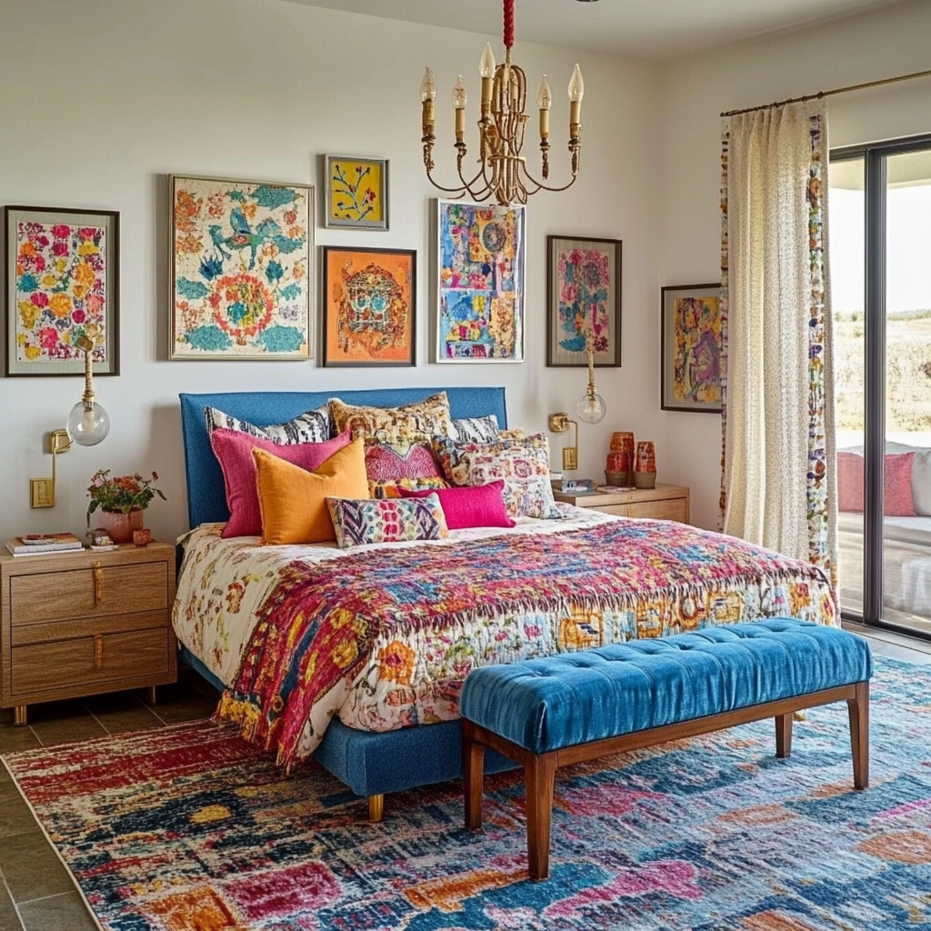 farmhouse chic bedroom 69