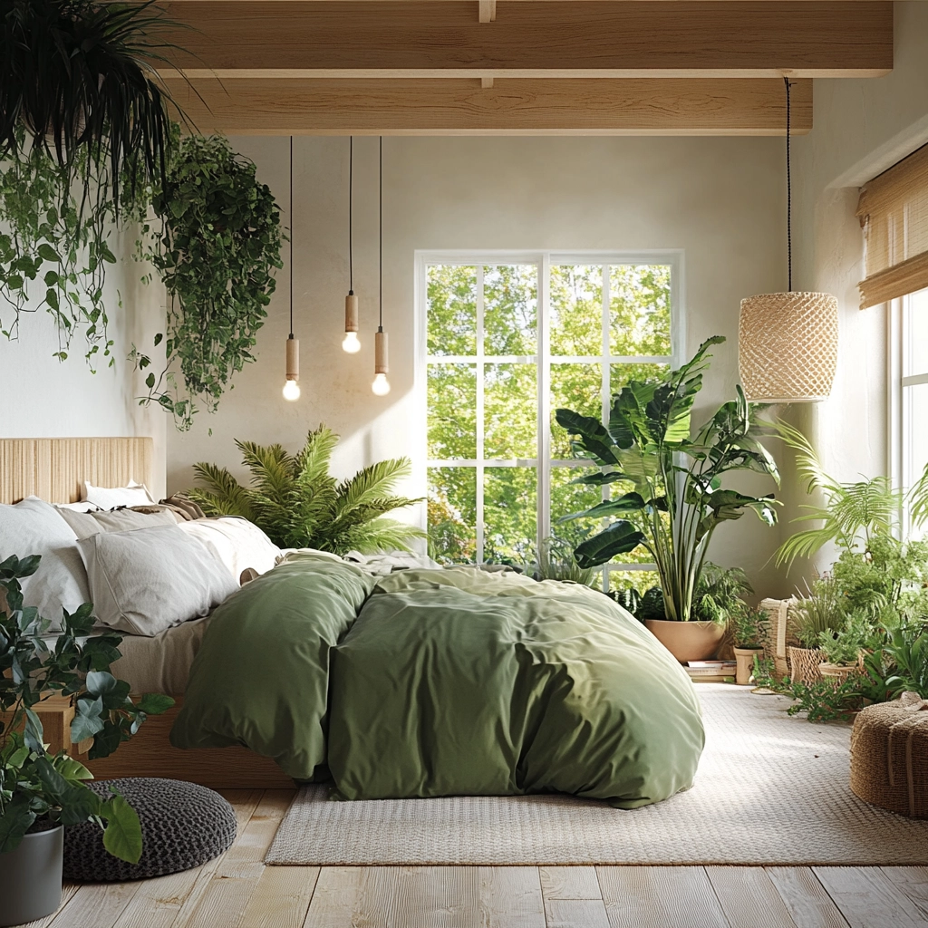 farmhouse chic bedroom 74