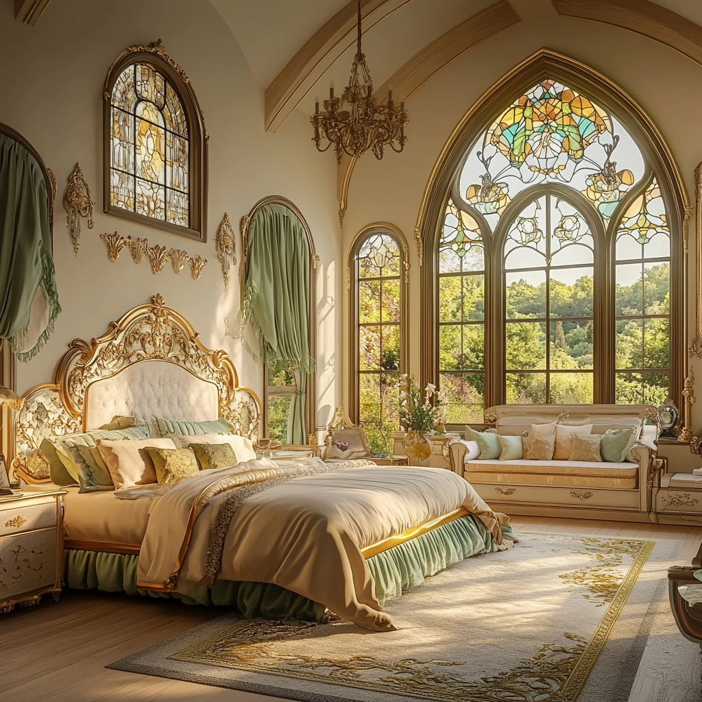 farmhouse chic bedroom 77