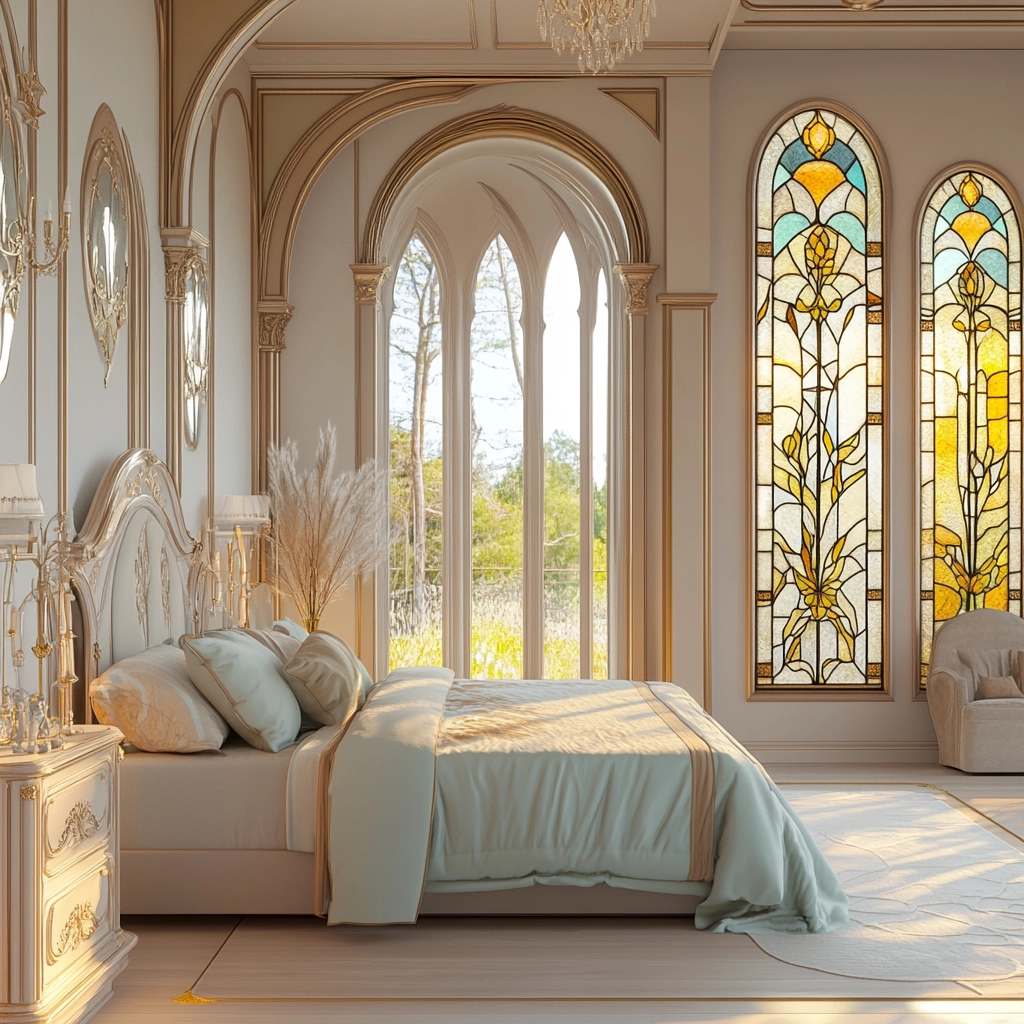 farmhouse chic bedroom 78