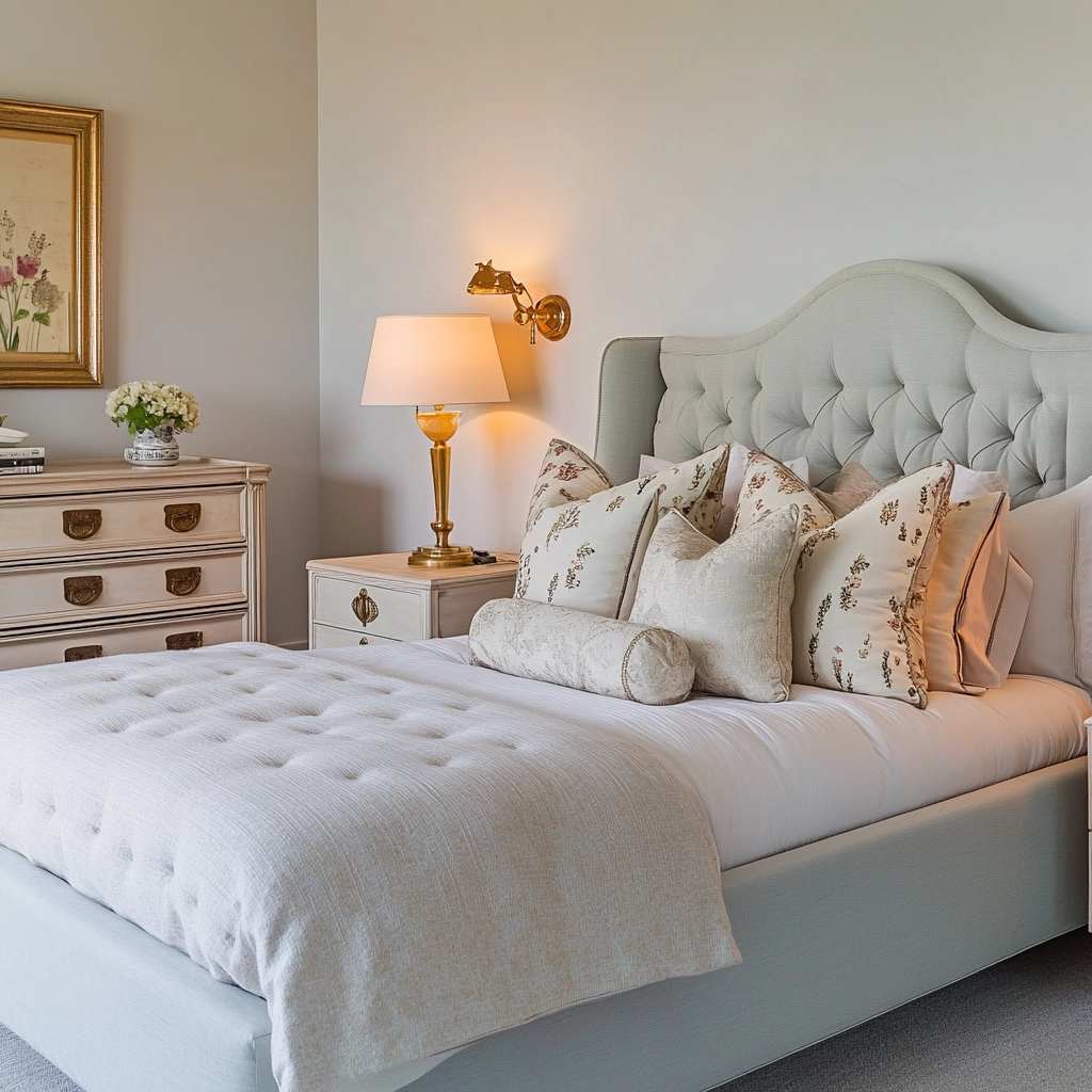 farmhouse chic bedroom 9