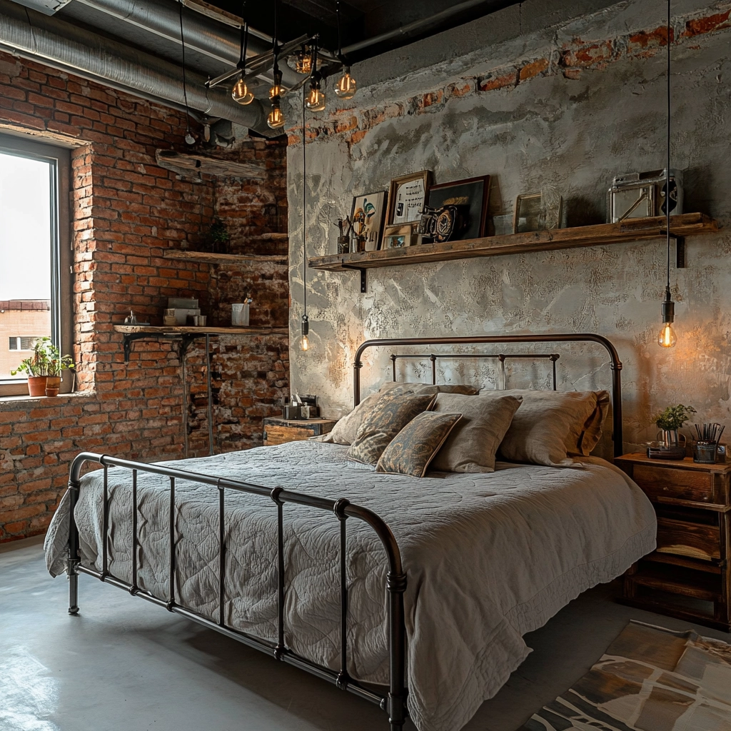 farmhouse chic bedroom decor 20