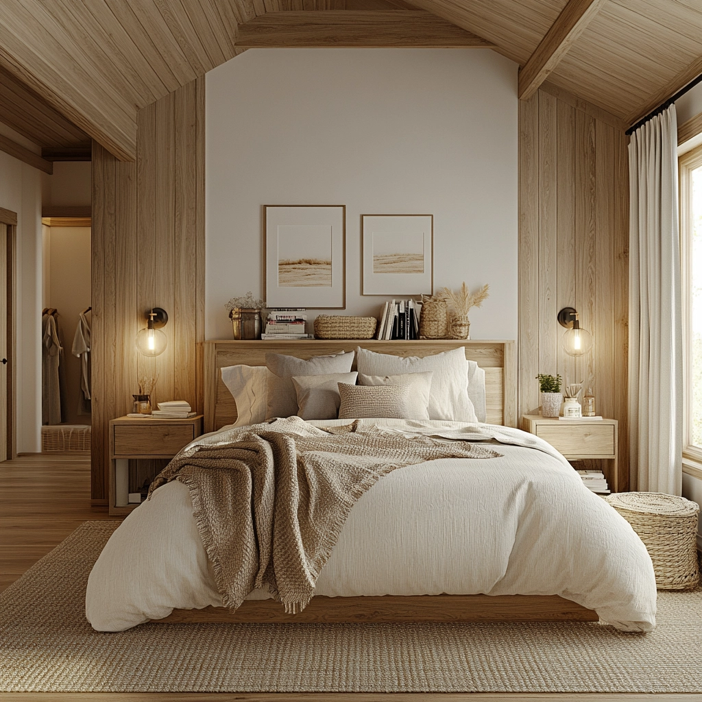 farmhouse chic bedroom decor 5