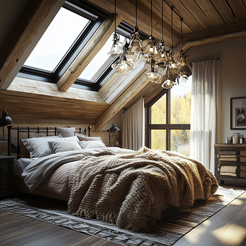 farmhouse chic bedroom decor 51