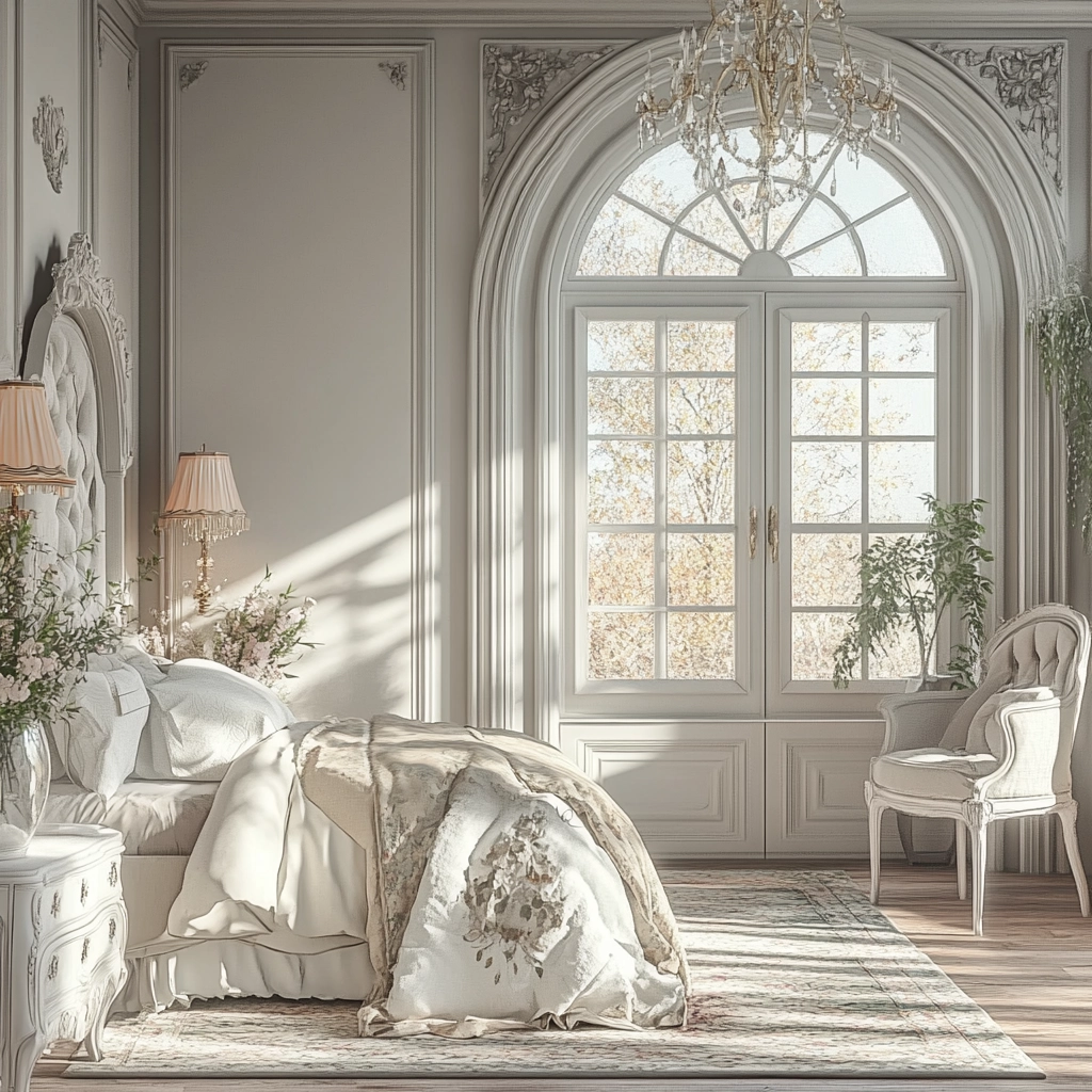 farmhouse chic bedroom decor 54