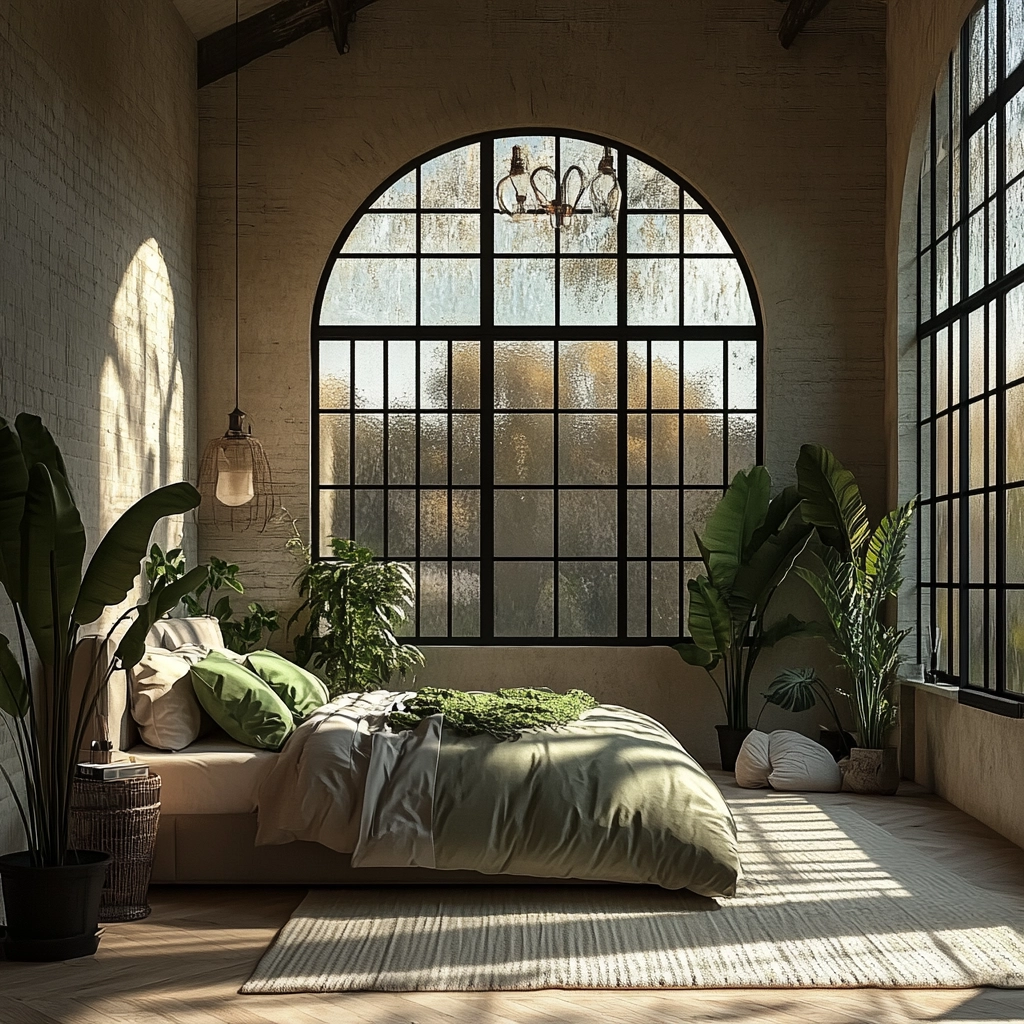 farmhouse chic bedroom decor 71