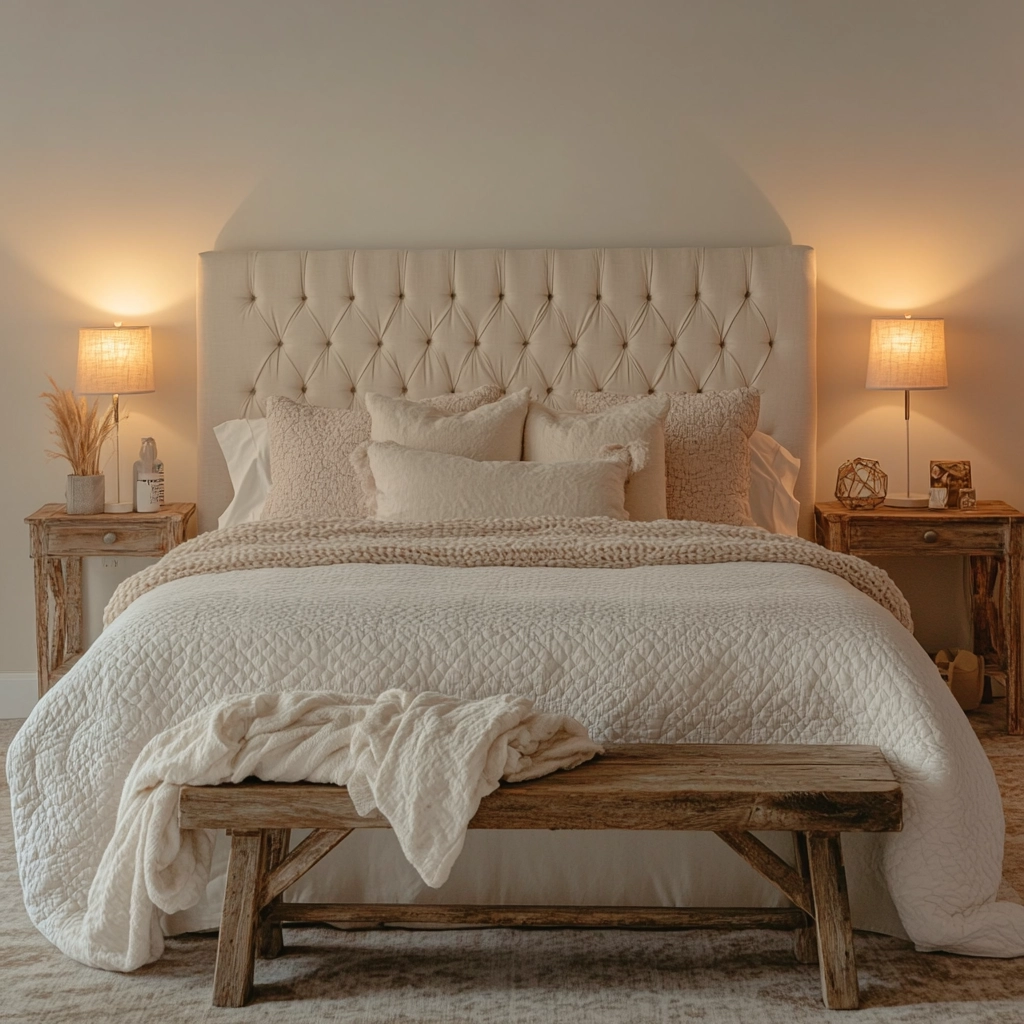 farmhouse chic bedroom ideas 10