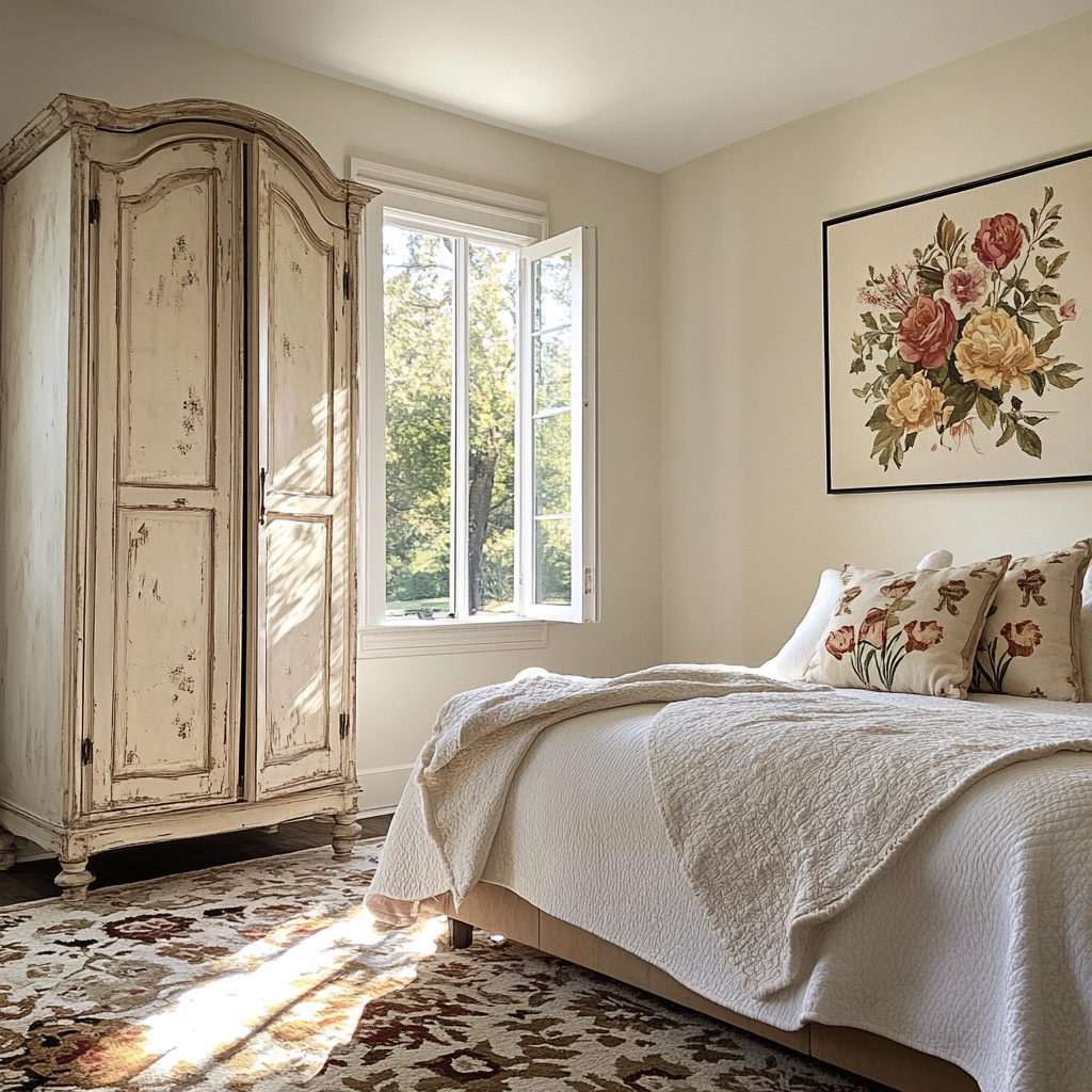 farmhouse chic bedroom ideas 14
