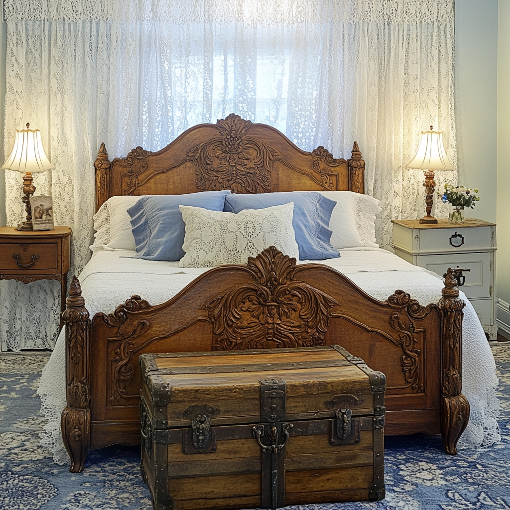 farmhouse chic bedroom ideas 25