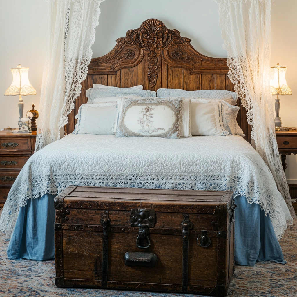 farmhouse chic bedroom ideas 27