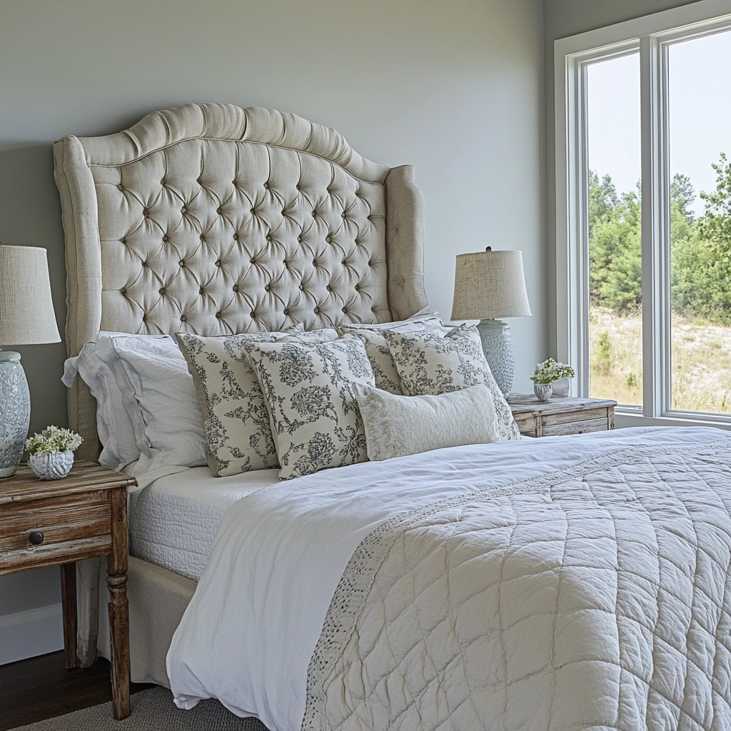 farmhouse chic bedroom ideas 37