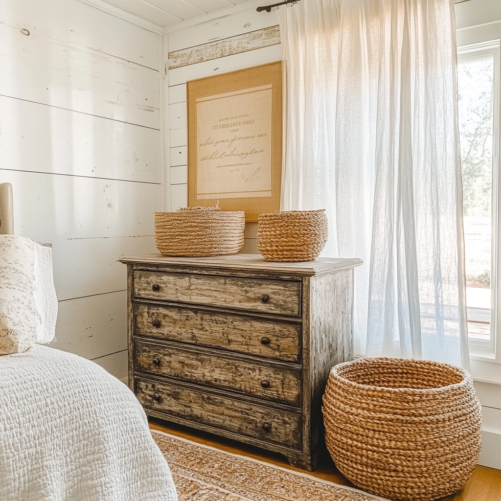 farmhouse chic bedroom ideas 8