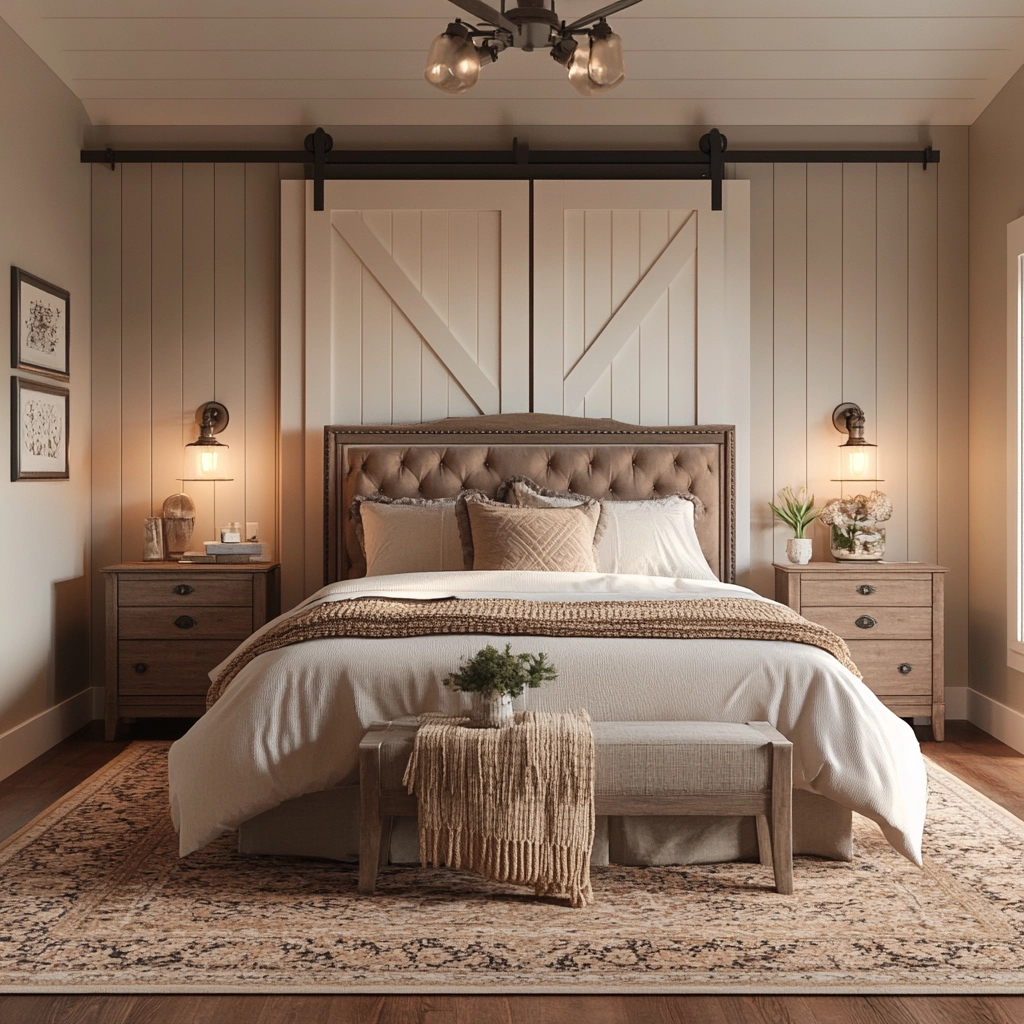 farmhouse coastal bedroom 16