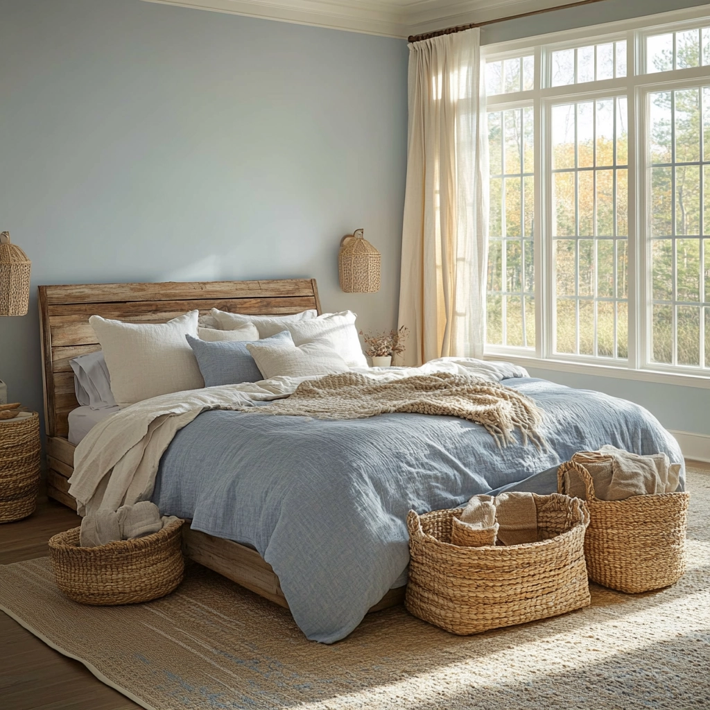 farmhouse coastal bedroom 2