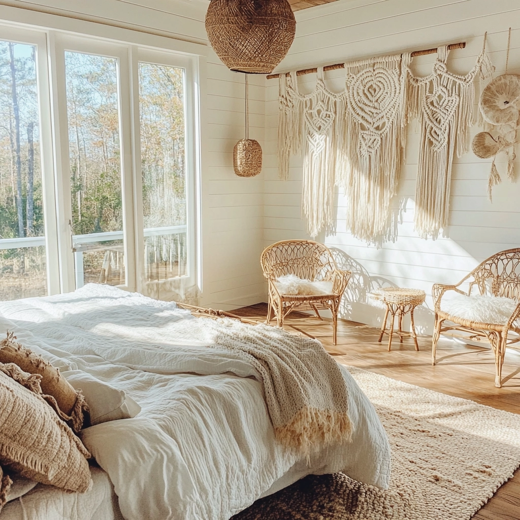 farmhouse coastal bedroom 24