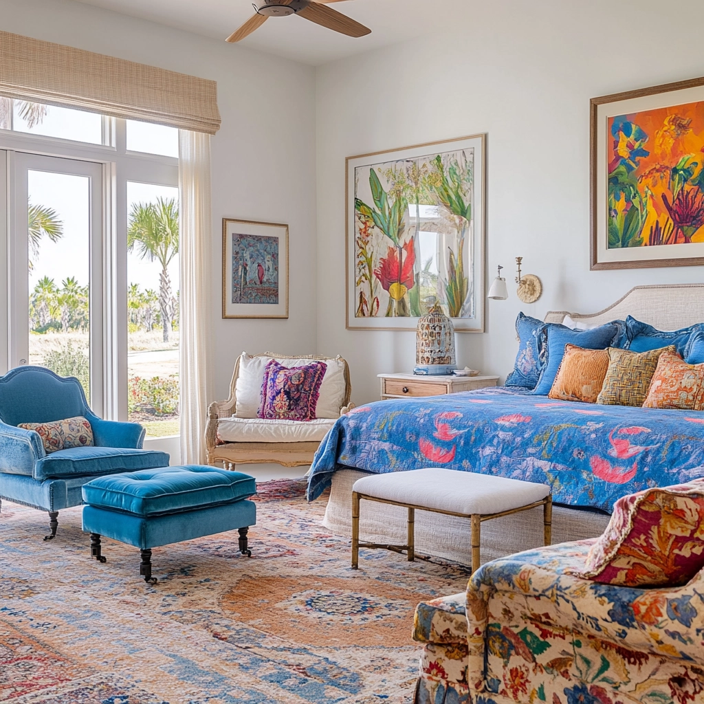 farmhouse coastal bedroom 29