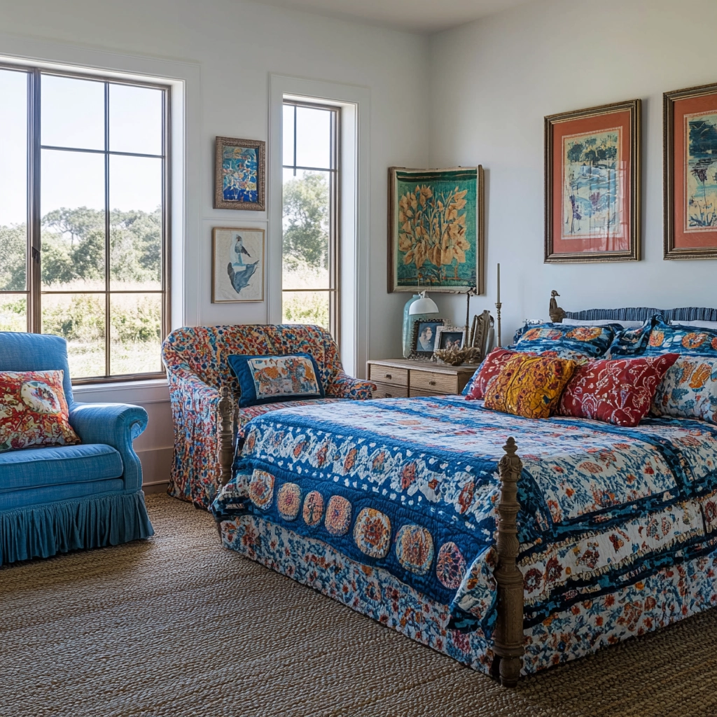farmhouse coastal bedroom 31