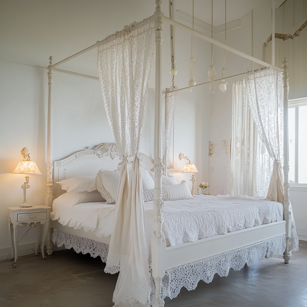 farmhouse coastal bedroom 34