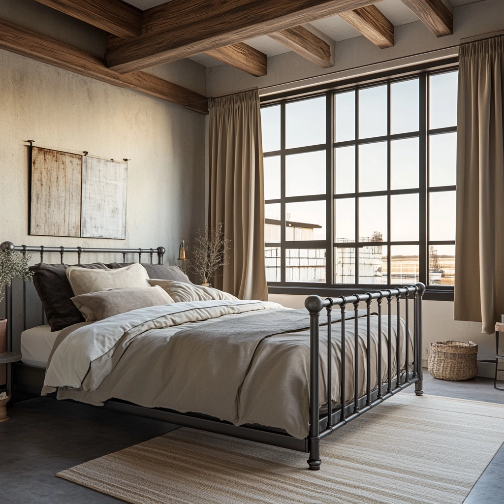 farmhouse coastal bedroom 37