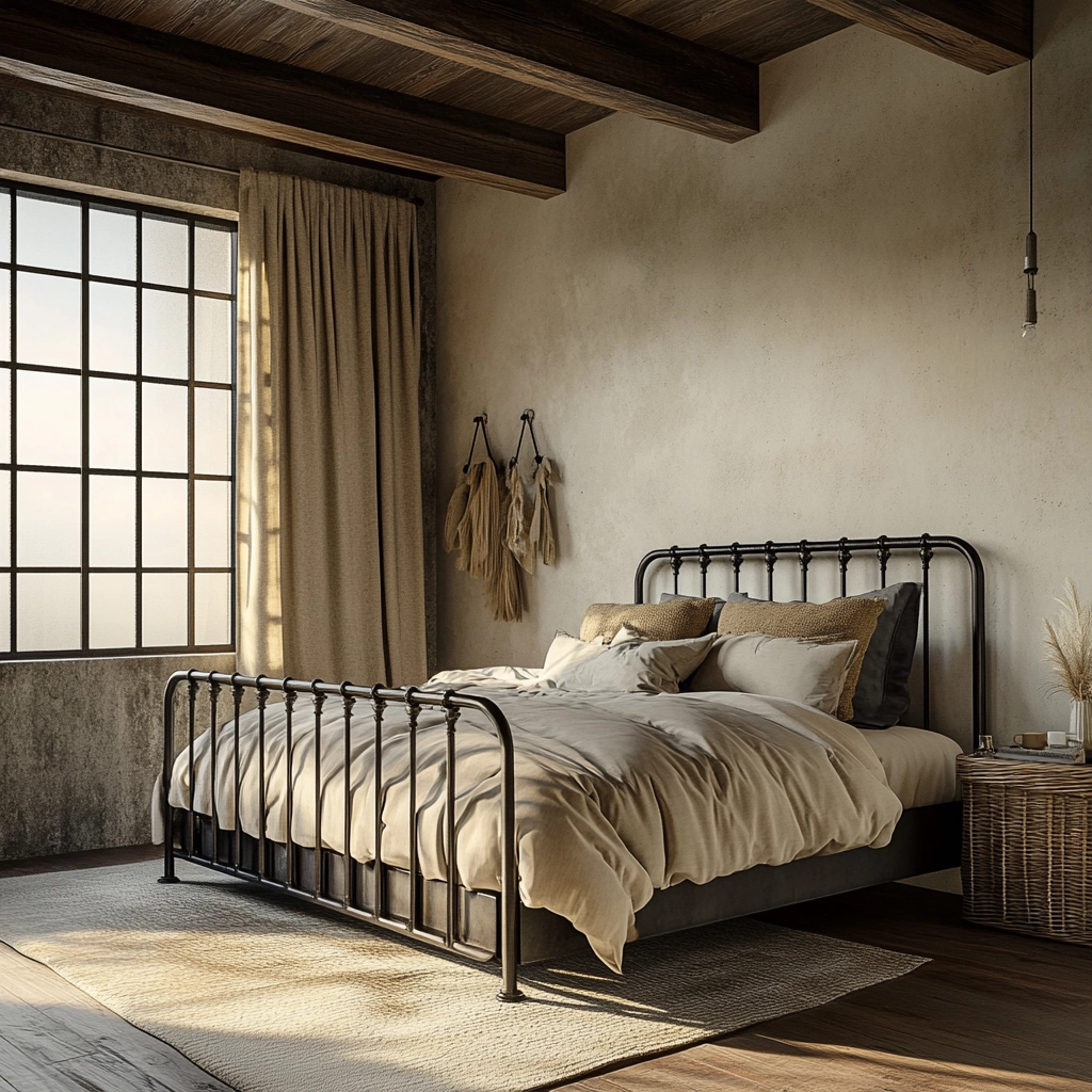 farmhouse coastal bedroom 38