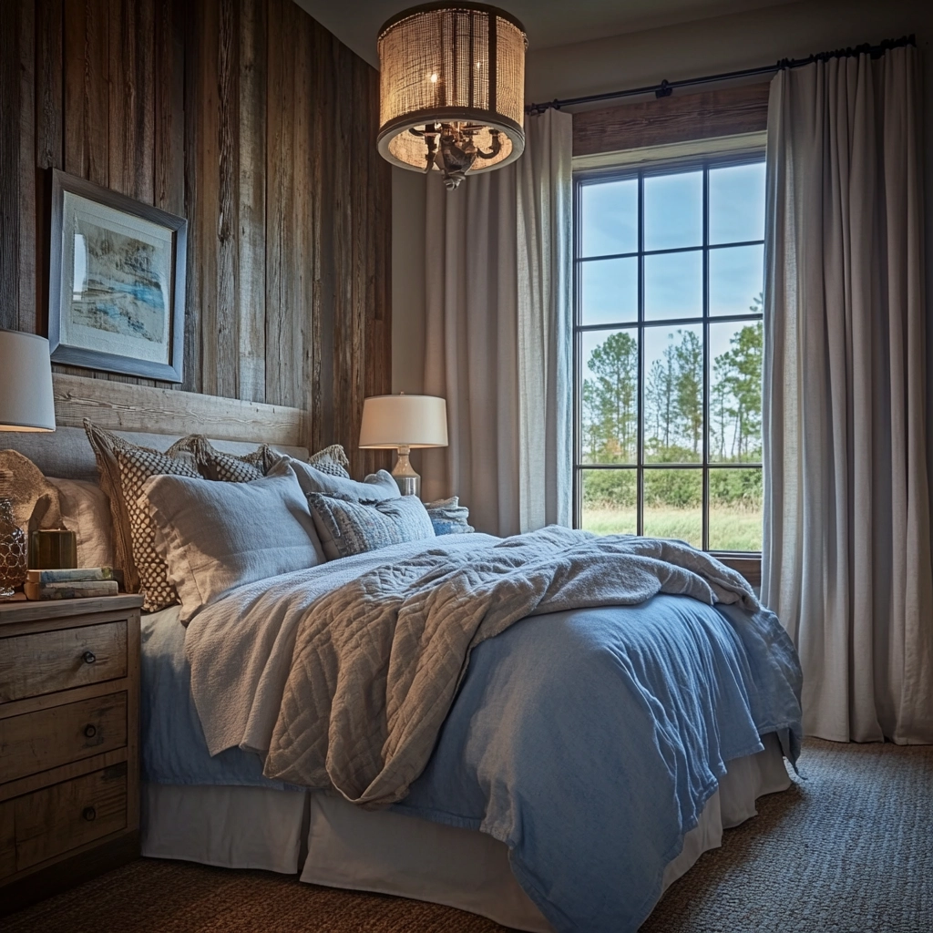 farmhouse coastal bedroom 52