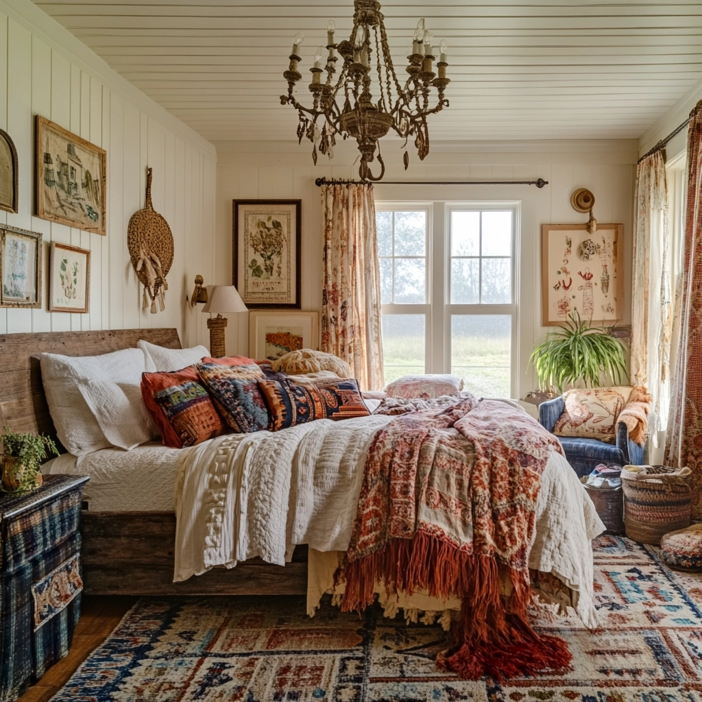 farmhouse coastal bedroom 61