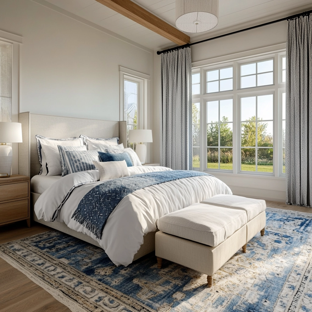 farmhouse coastal bedroom 74