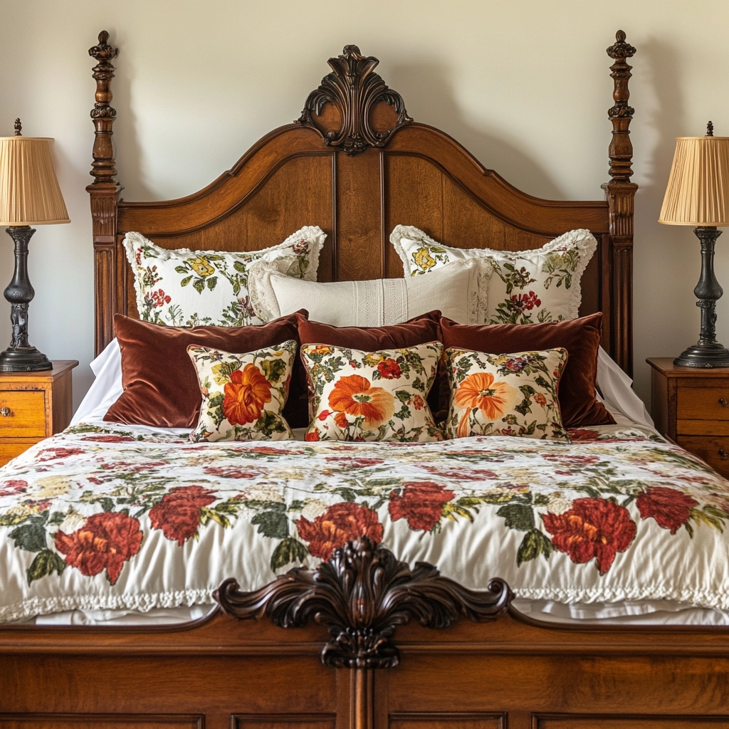 farmhouse cottage bedroom 32