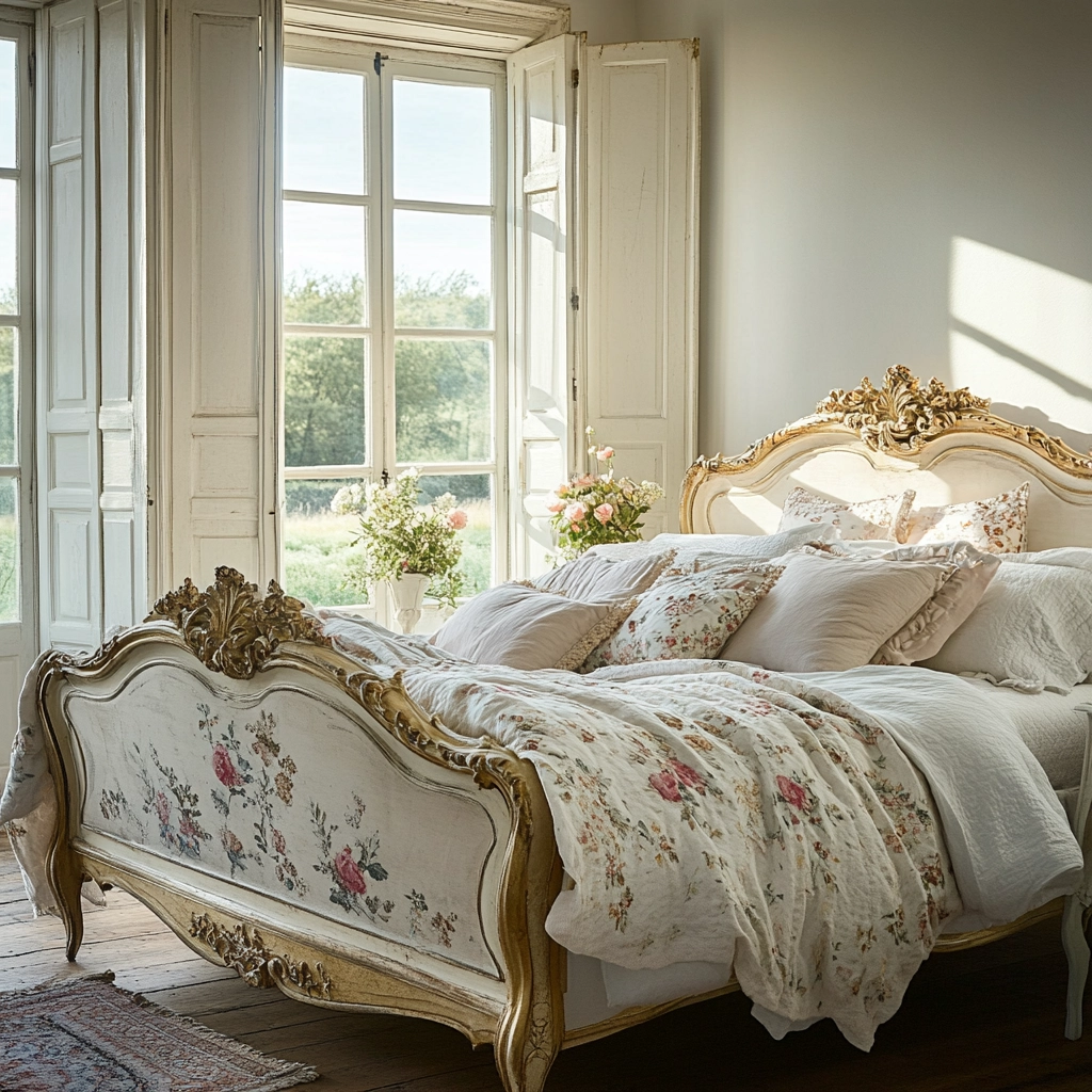 farmhouse cottage bedroom 44