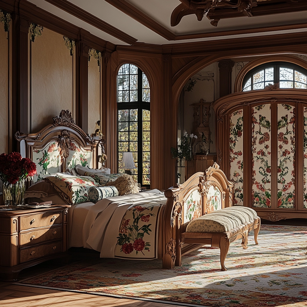 farmhouse cottage bedroom 69