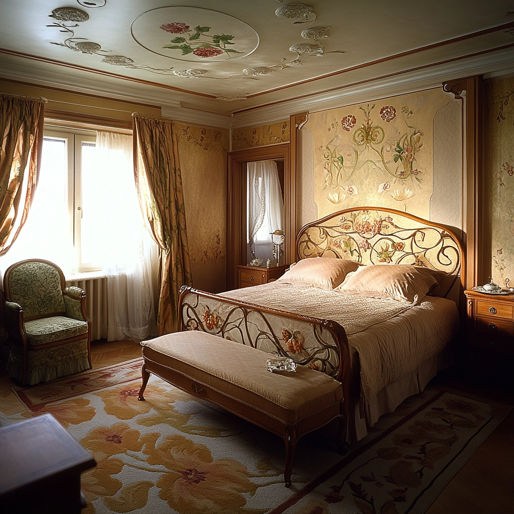 farmhouse cottage bedroom 71