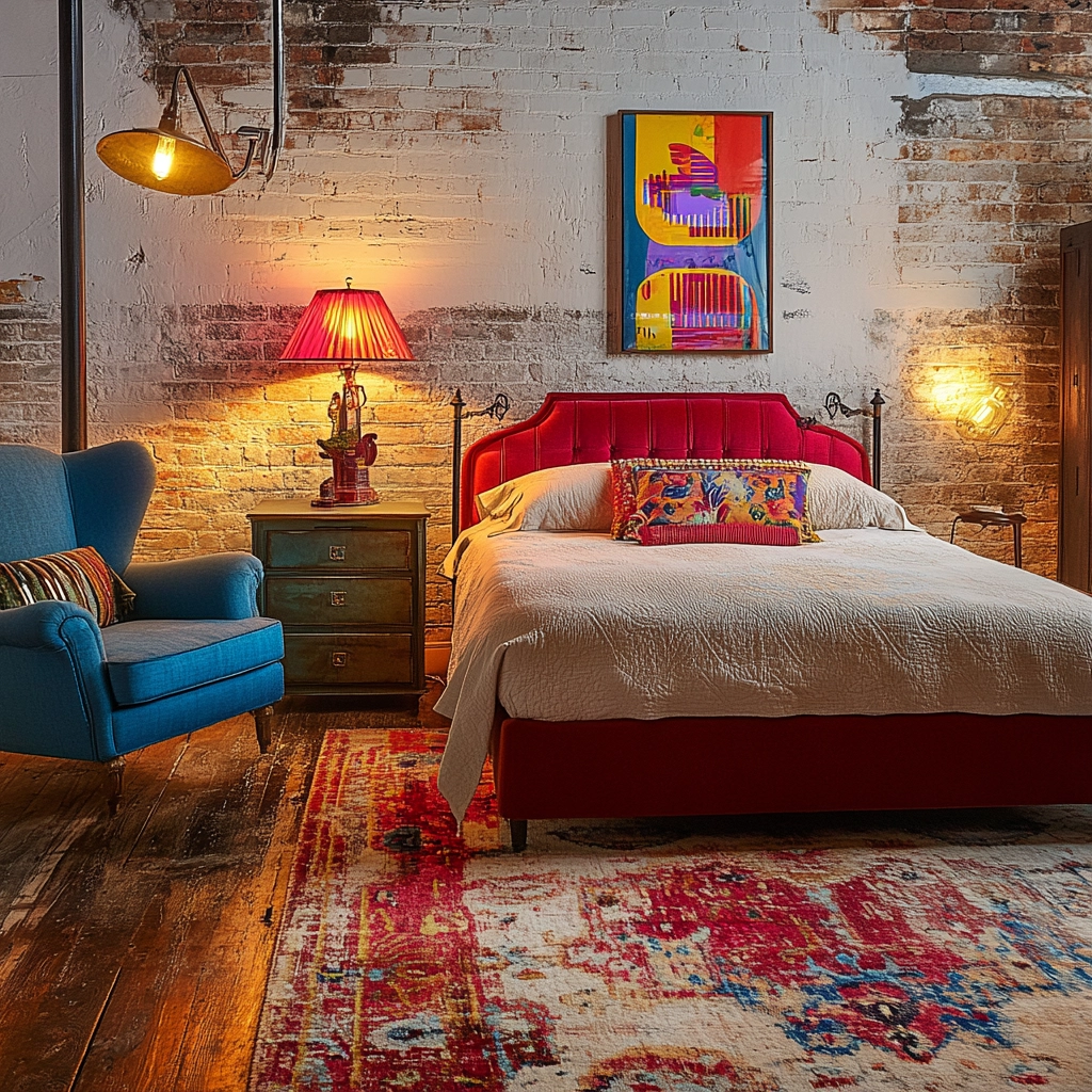 farmhouse cottage bedroom 74