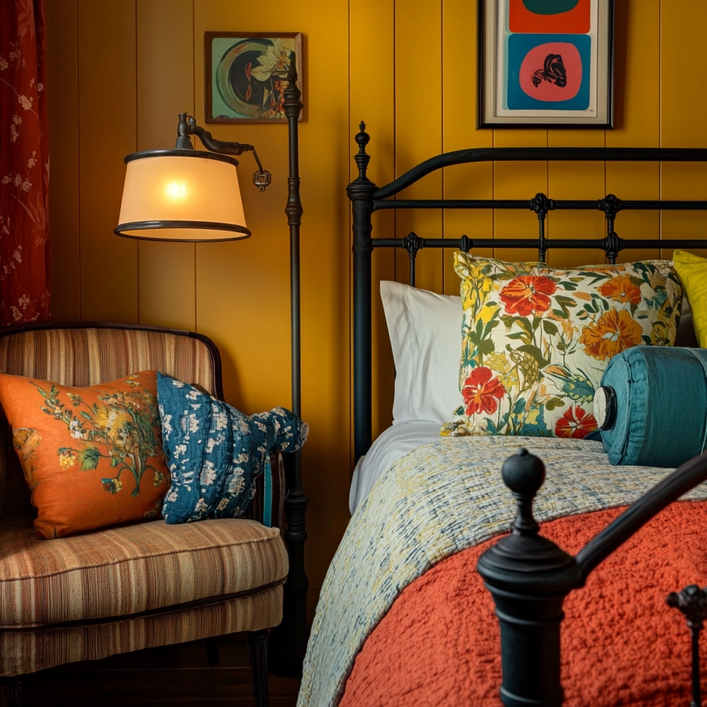 farmhouse cottage bedroom 75
