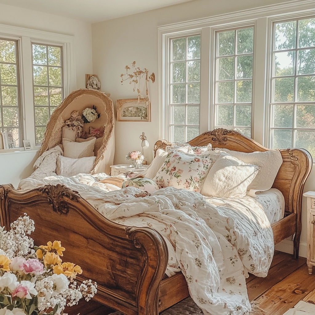 farmhouse girl bedroom 1
