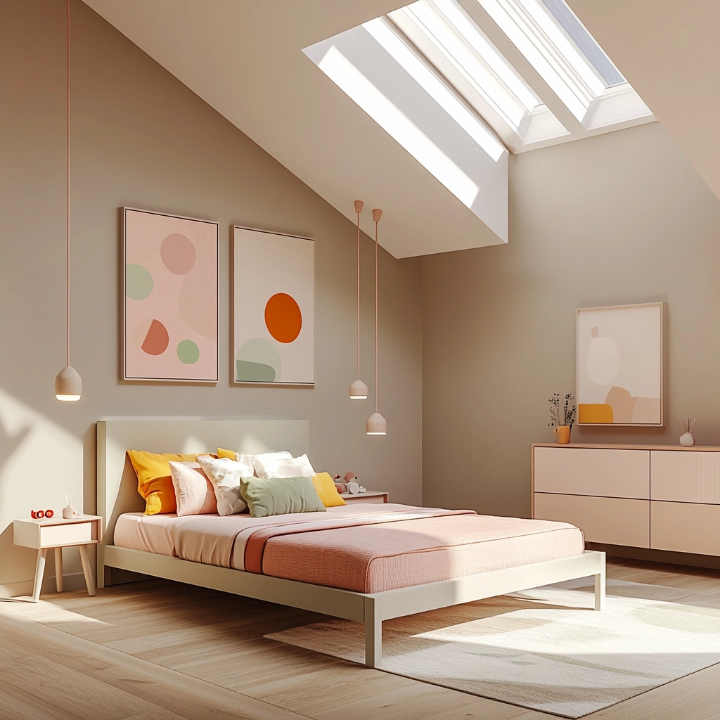 farmhouse girl bedroom 12